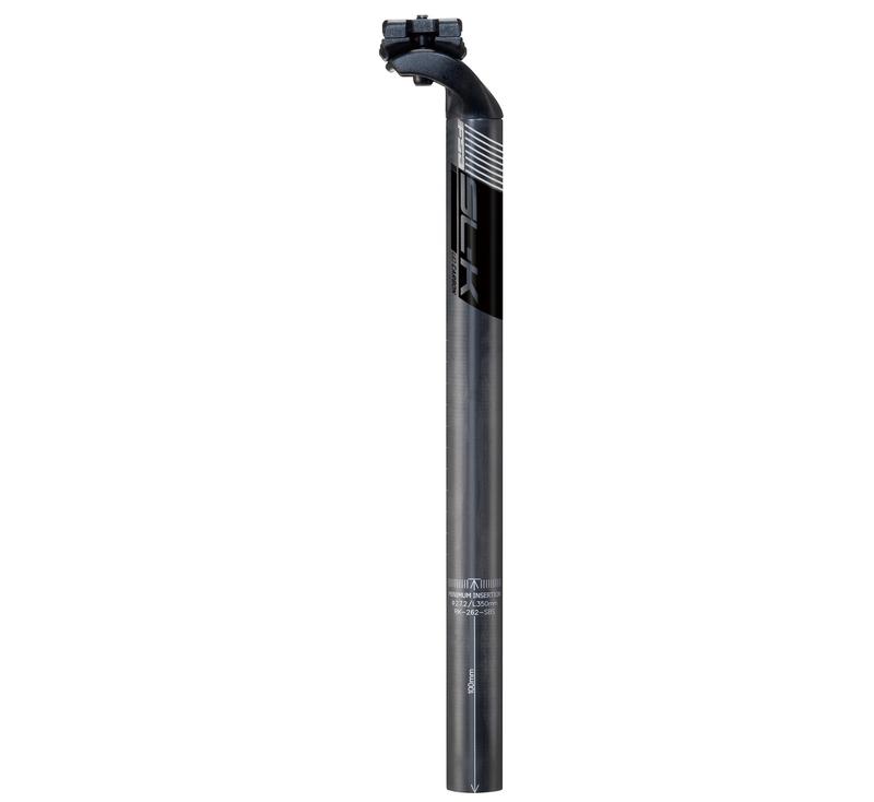 FSA Seatpost, SL-K SBS, 25.4 x 350mm, SB20, Black Graphic (SP-RK-262-SBS/BKG)