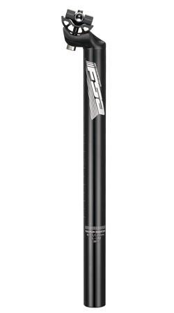 FSA Seatpost, Gossamer, 31.6 x 350mm, Black Graphic