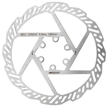 FSA Brake Part, Disc Rotor, K-Force, 1-Piece Disc, 160mm