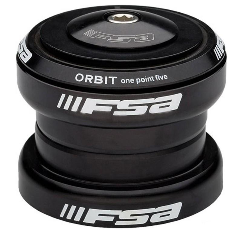 FSA Headset, 1.5"R, Orbit DL, Threadless, Black