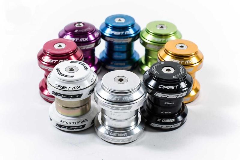 FSA Headset, 1-1/8", Orbit MX, Threadless, Blue