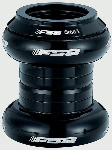FSA Headset, 1-1/8", Orbit X, Threadless, Black