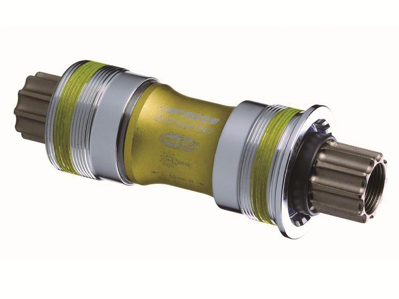 FSA Bottom Bracket, BSA Shell, For ISIS Cranks, Platinum MegaQuad, 68 x 118, Steel Bearings
