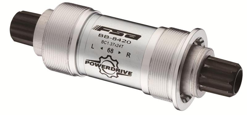 FSA Bottom Bracket, BSA Shell, For PowerDrive Cranks, 68 x 108mm