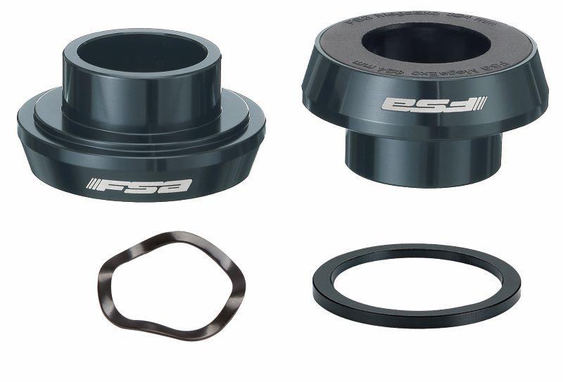 FSA Bottom Bracket Part, Adapter, BB30/PF30 Shell, For MegaExo 24mm ATB NBD Cranks, Stainless Steel Bearings (EL228)