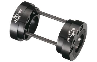 FSA Bottom Bracket, PF30 Eccentric Shell, For MegaExo 24mm Cranks, Steel Bearings (EE104)