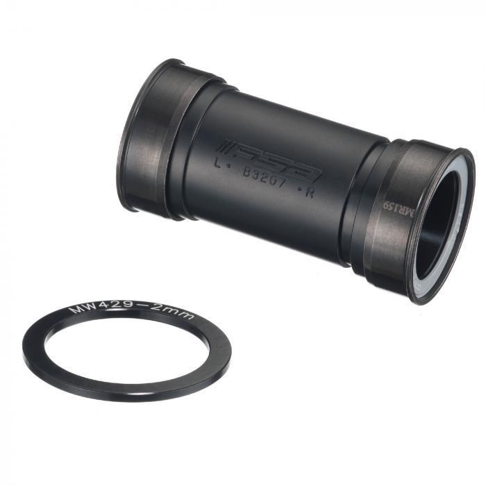 FSA Bottom Bracket, BB92/BB89.5 Shell, For 392EVO 30mm Cranks, Stainless Steel Bearings (EL237)
