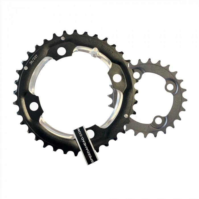 FSA Chainring, Pro MTB, 24T, 4 x 64mm BCD, D-10, Black