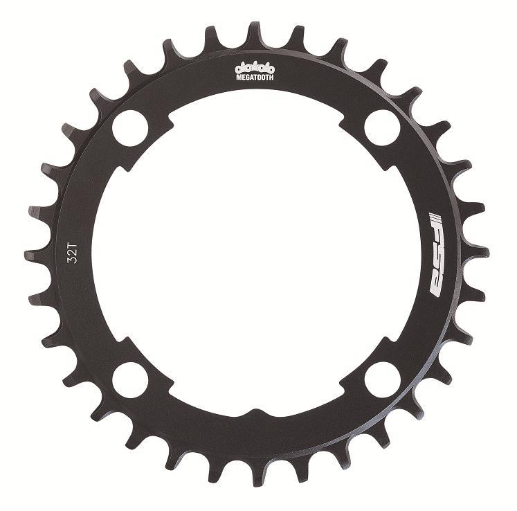 FSA Chainring, ATB Megatooth, 38T, 4 x 104mm BCD, XX1, Black