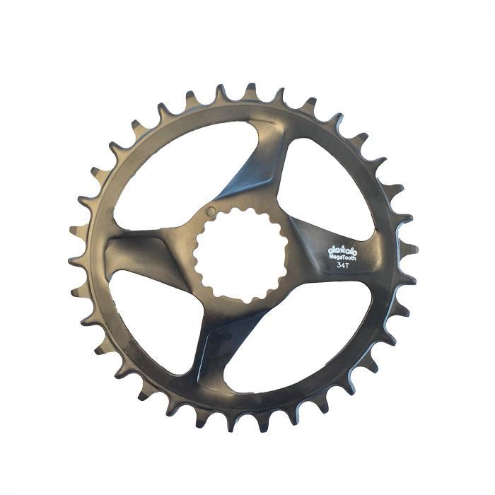 FSA, Comet DM Megatooth, Chainring, Teeth: 30, Speed: 11, BCD: Direct Mount, Single, Stainless Steel, Silver