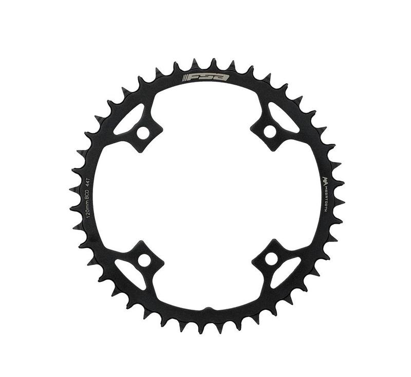 FSA Chainring, Omega Megatooth, 40T, 4 x 120mm BCD, 1x Road/CX, Black (WB068)