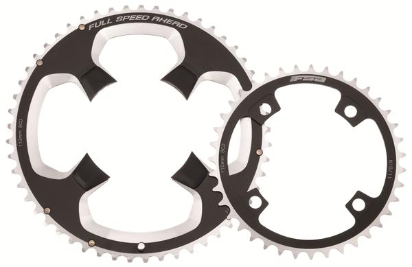 FSA Chainring, Super Road, 48T, 4 x 110mm ABS BCD, N-11, Black