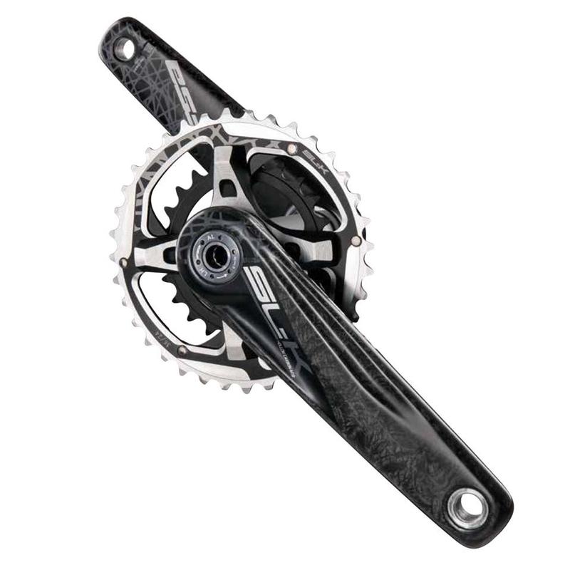 FSA Crankset, SL-K Modular, 22/36T x 175mm, BB392EVO, Carbon, M-11, Black
