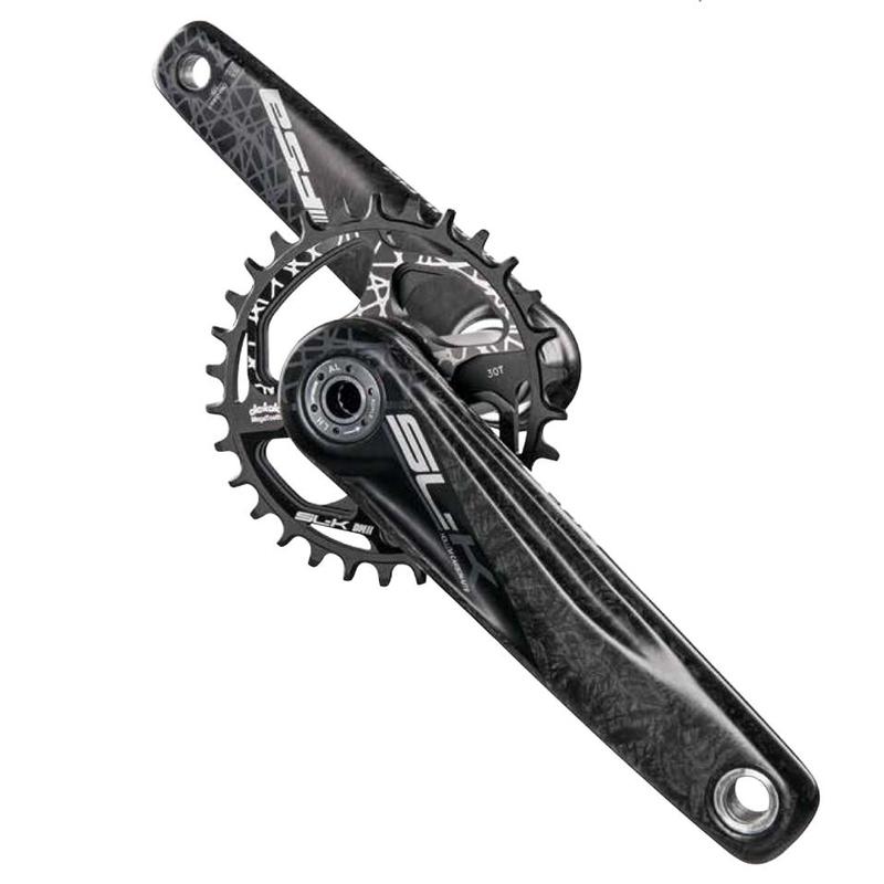 FSA Crankset, SL-K Modular, 34T x 175mm, BB392EVO, N-11/12, Carbon, Black
