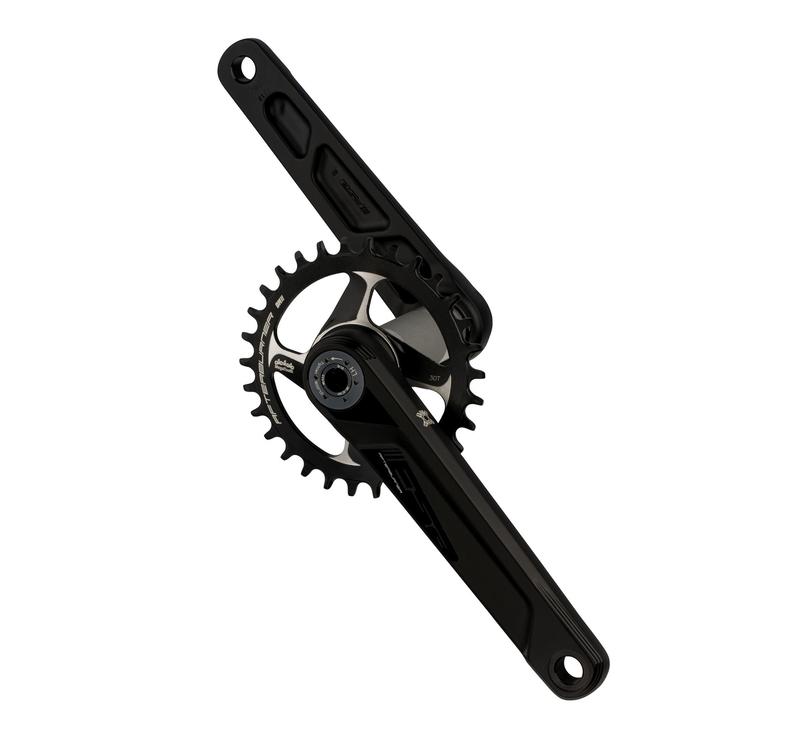 FSA Crankset, Afterburner Modular, 30T x 175mm, BB392EVO, Black (CKM-OS91835/DM/92)