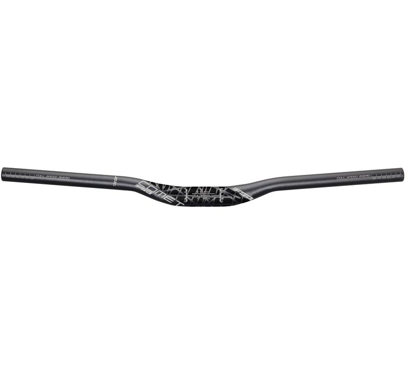 FSA Comet MTB Alloy Handlebar, 15mm Rise x 31.8mm x 740mm, Black