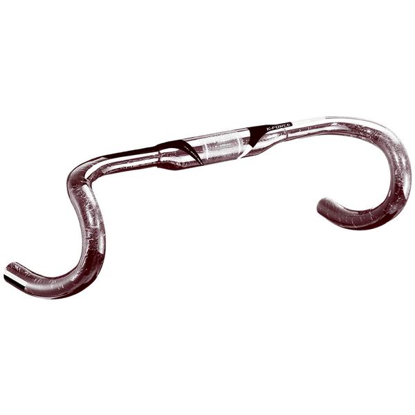 FSA Handlebar, K-Force Compact, 44cm x 31.8, Black Graphic
