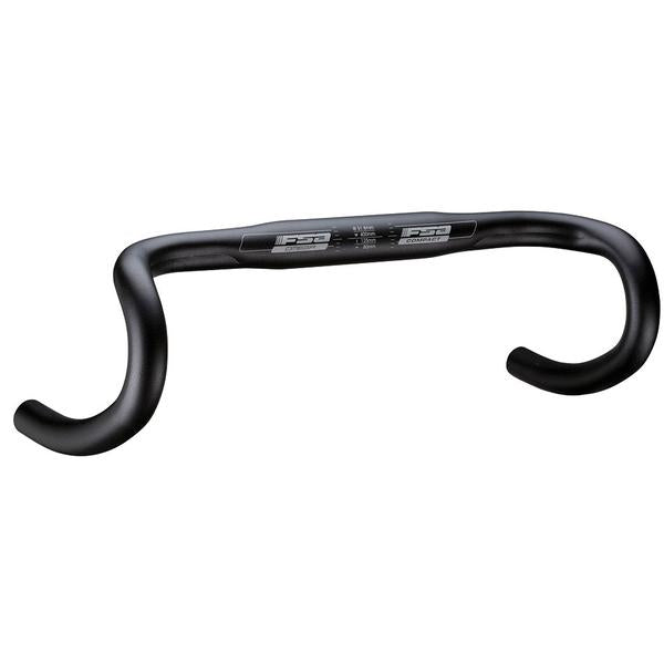 Full Speed Ahead Omega Compact Drop Handlebar - Aluminum, 31.8mm, 40cm,Black
