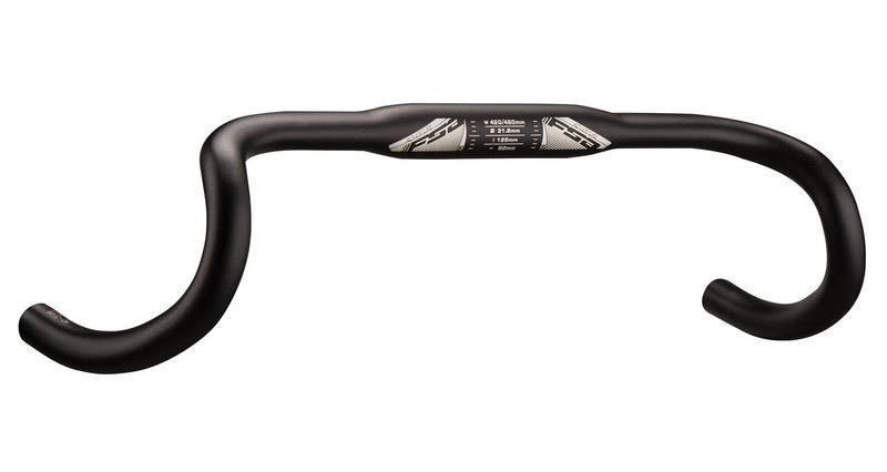 FSA, NS Adventure, Drop Handlebar, Diameter: 31.8mm, 400mm, Drop: 125mm, Reach: 80mm, Black