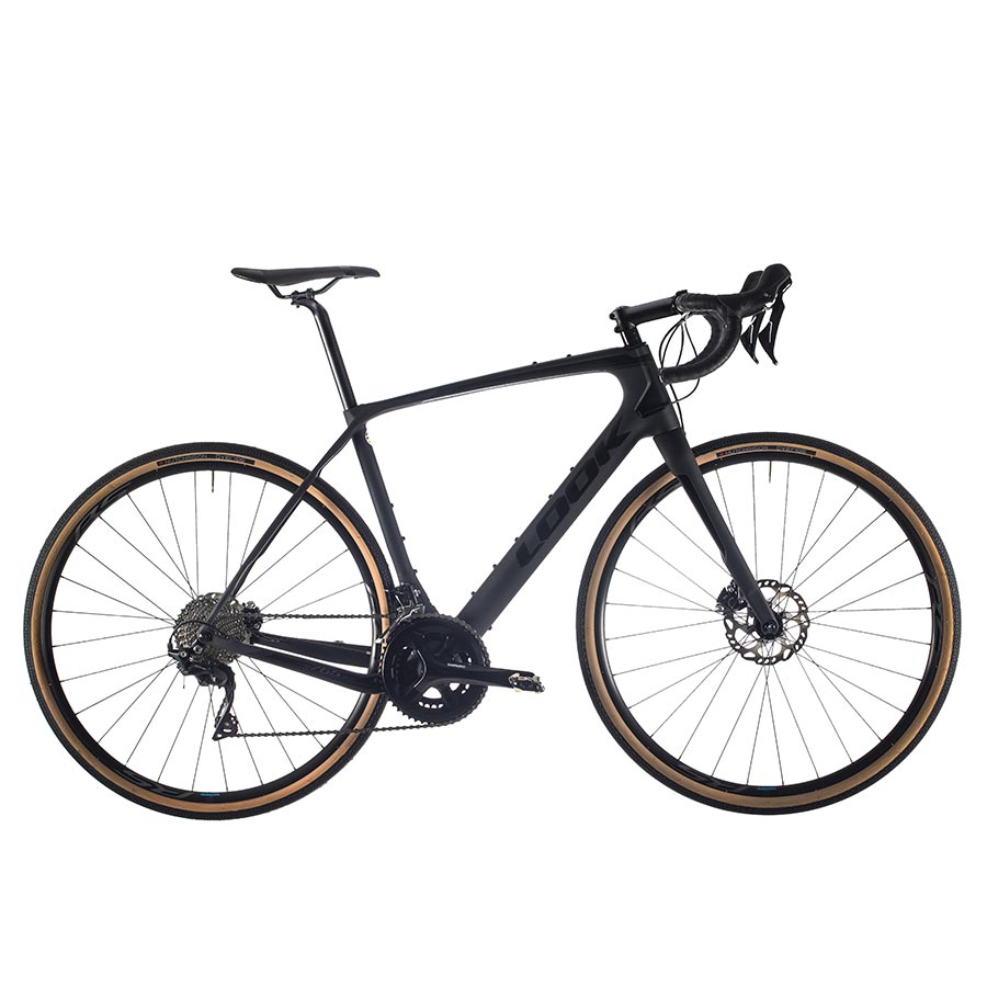 Look, 765 Gravel Disc, Road Bicycle, 700C, Black/Glossy, M