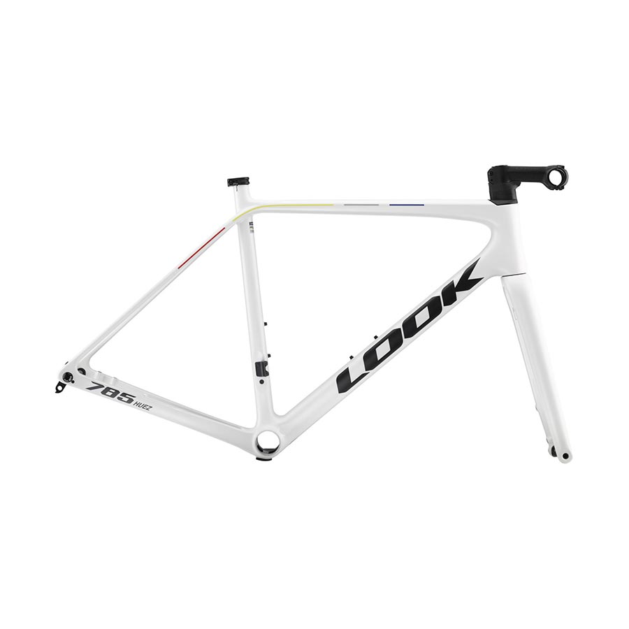 Look, 785 Huez 2 Disc, Road Frame, White Satin, XS