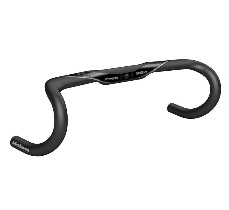 Vision TriMax Aero Alloy Handlebar, ACR, Black, 31.8 x 42cm