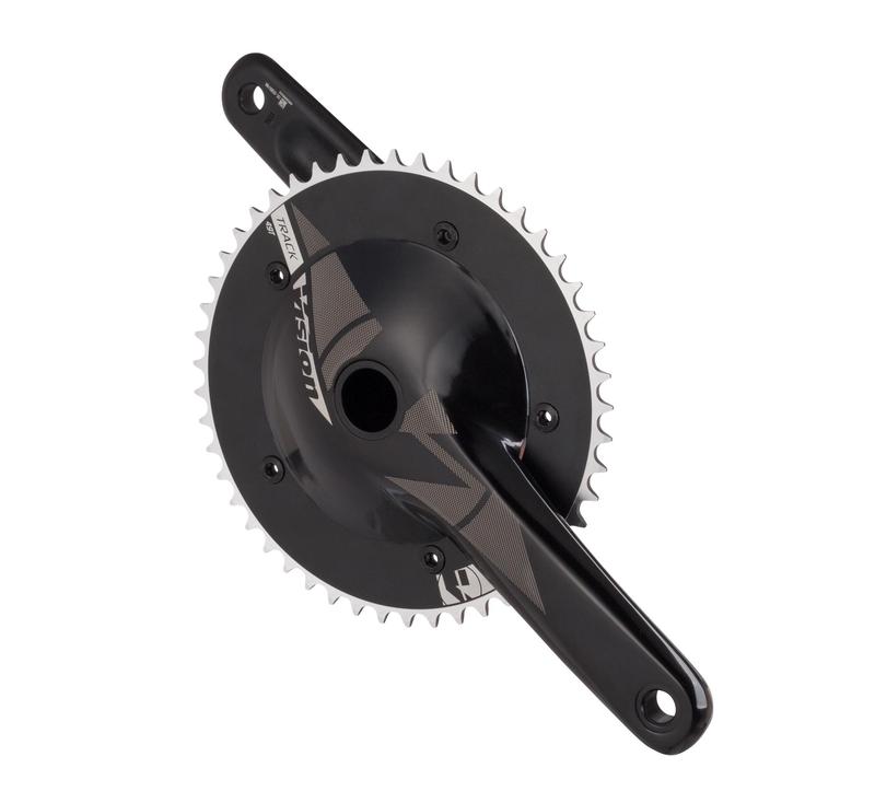 Vision Crankset, Track, 49T x 172.5mm, 386EVO, Alloy, Black Logo