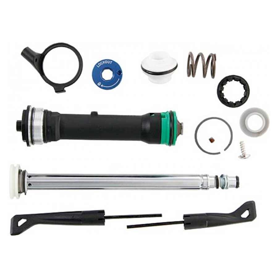 Rockshox, Fork Damper Assembly, Remote 17mm, Poploc and Pre-2013 Pushloc, for XC30 A1-A3/30 Silver A1 26 29 100mm