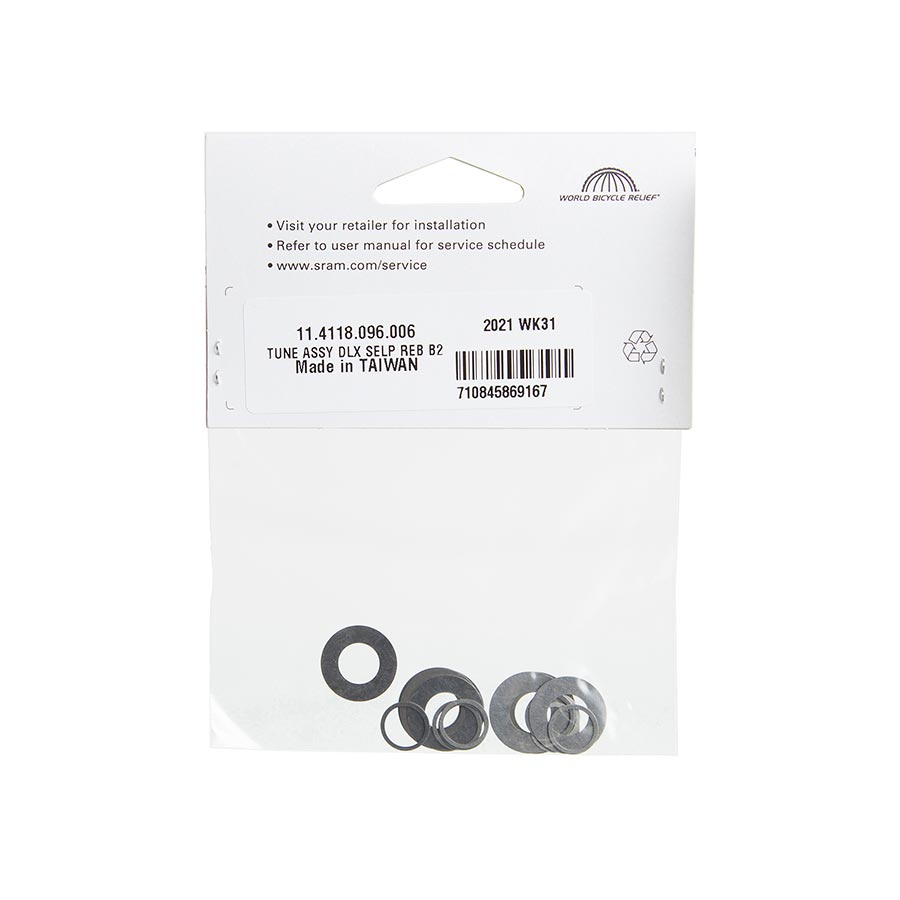 RockShox, Rear Shock Tune Assembly, Deluxe Select Plus B2 Rebound, 11.4118.096.006
