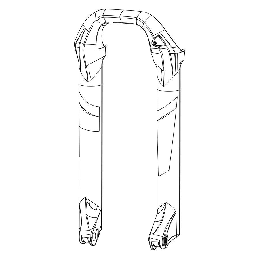 RockShox, Lower Leg for Lyrik/Yari DFB C1, 27.5'', 11.4018.095.006