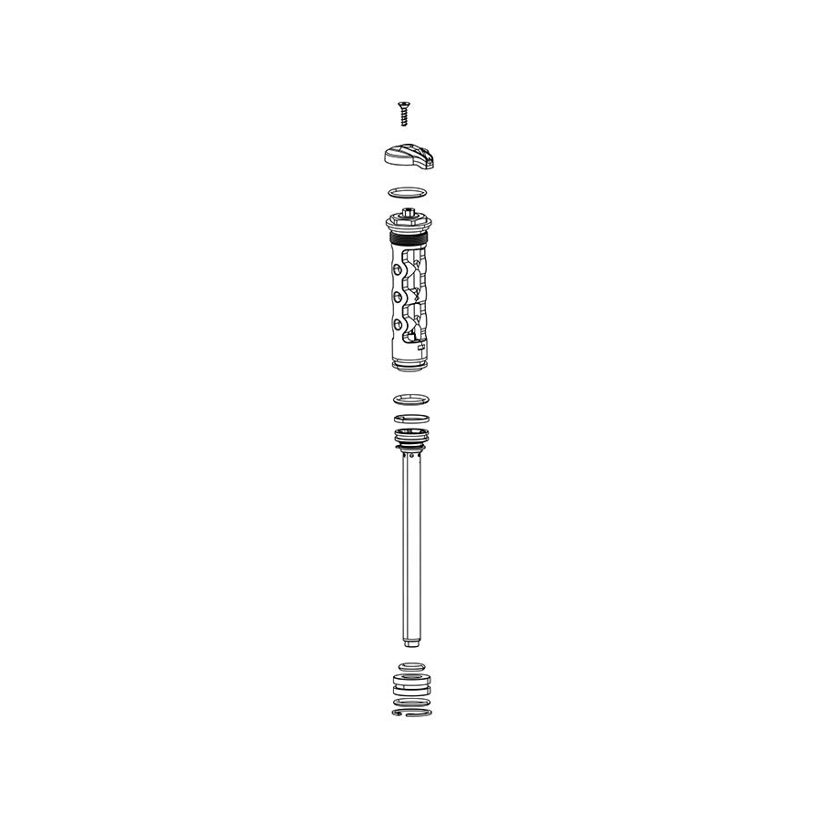 RockShox, Damper for 30 Gold/Judy Gold, Crown RL , 26 - 30 Gold A1+ /Judy Gold A3+ (Non-Boost), 11.4018.104.030