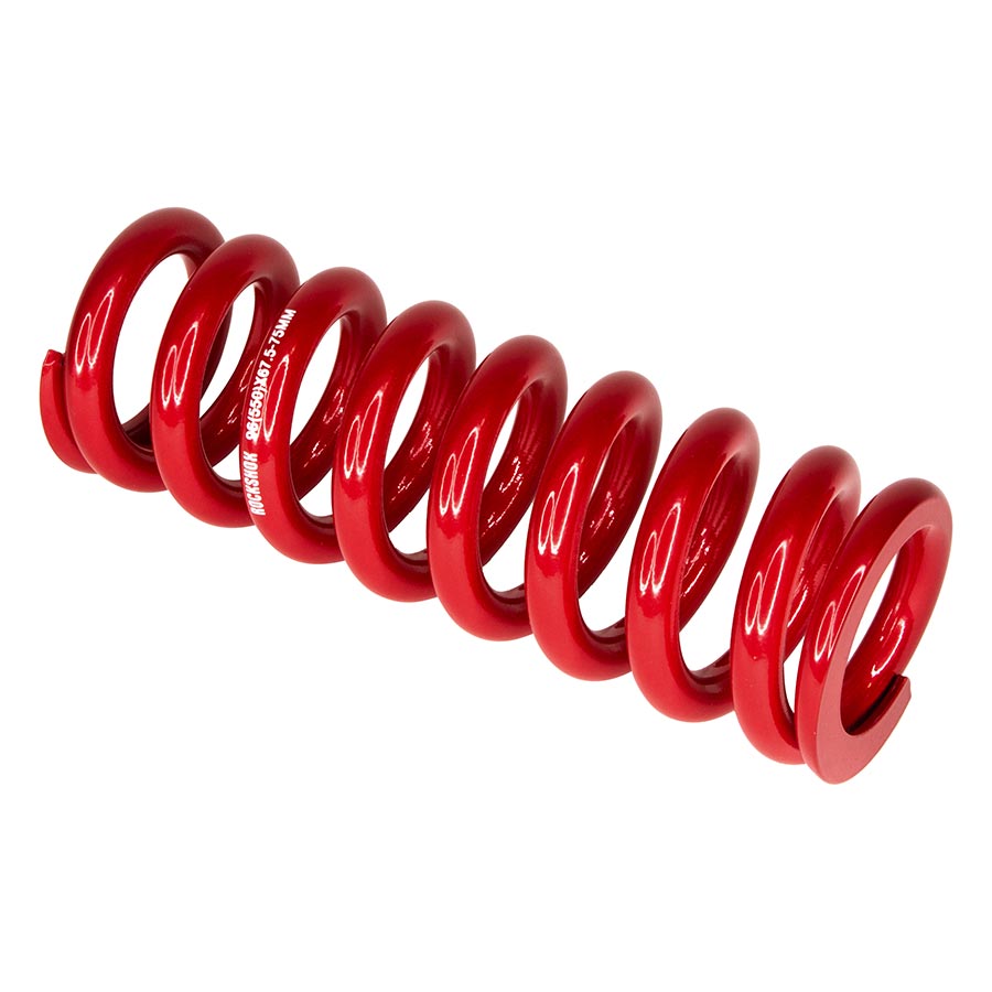 RockShox, Metric Spring - Electric Red, LENGTH 114MM, SPRING TRAVEL (37.5-45MM), 700 LB