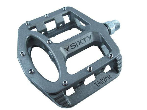 V-Sixty MG1 Magnesium Sealed Flat/Platform Pedal, Grey