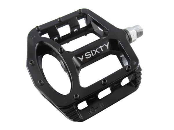 V-Sixty MG1 Magnesium Sealed Flat/Platform Pedal, Black
