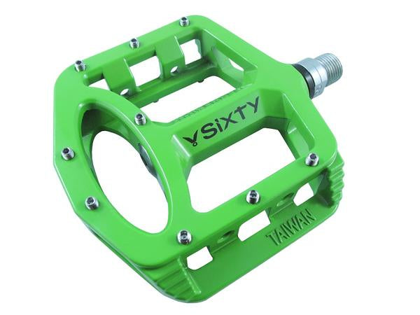 V-Sixty MG1 Magnesium Sealed Flat/Platform Pedal, Green