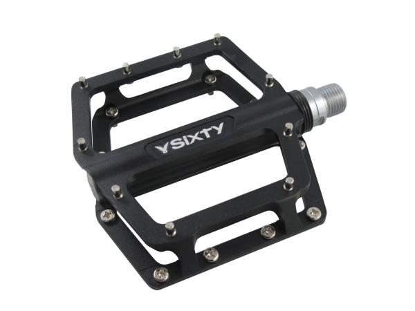 V-Sixty B184 Alloy Sealed Flat/Platform Pedal, Black