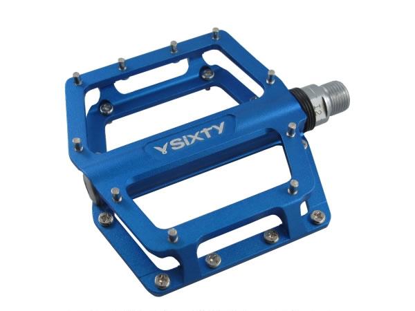 V-Sixty B184 Alloy Sealed Flat/Platform Pedal, Blue