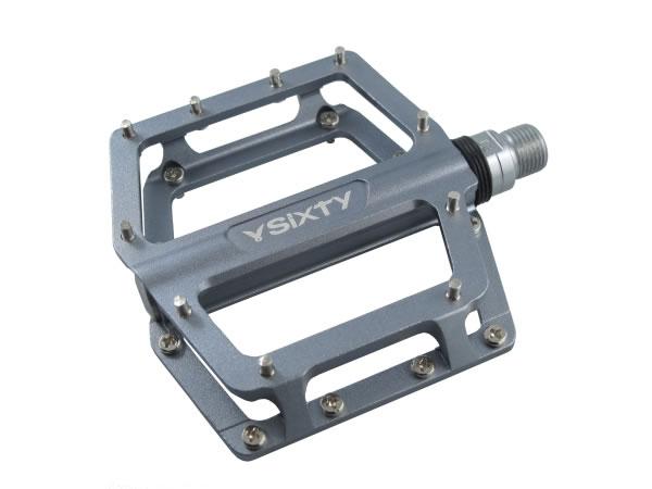 V-Sixty B184 Alloy Sealed Flat/Platform Pedal, Grey
