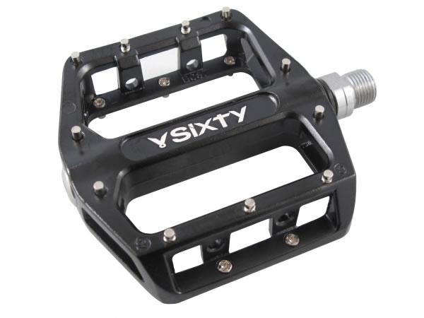 V-Sixty B-87 Flat/Platform Pedal with Sealed Bearings, Black
