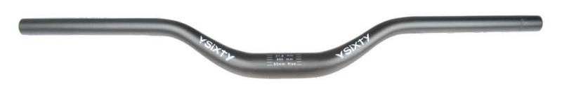 V-Sixty Burly Handlebar, 75mm Rise x 31.8mm, Black