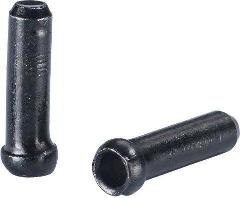 Alligator SIS/Brake Alloy Cable Ends, Black /500 bottle