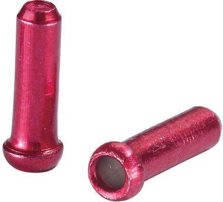 Alligator SIS/Brake Alloy Cable Ends, Red /500 bottle