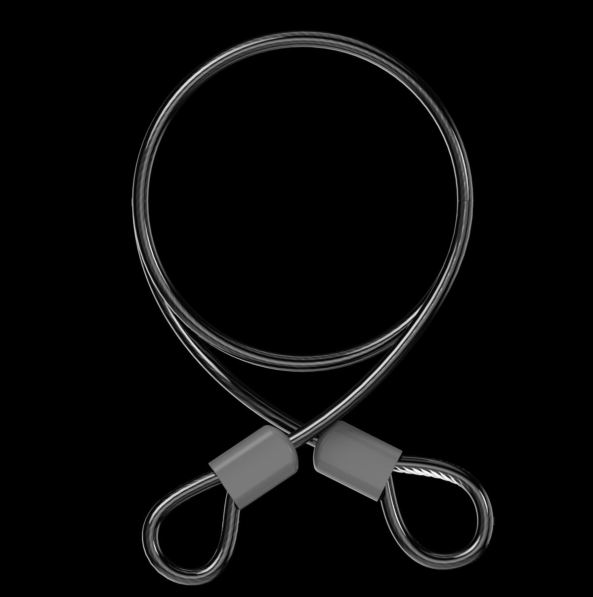 BLACK X TITAN CABLE 120CM x 10MM