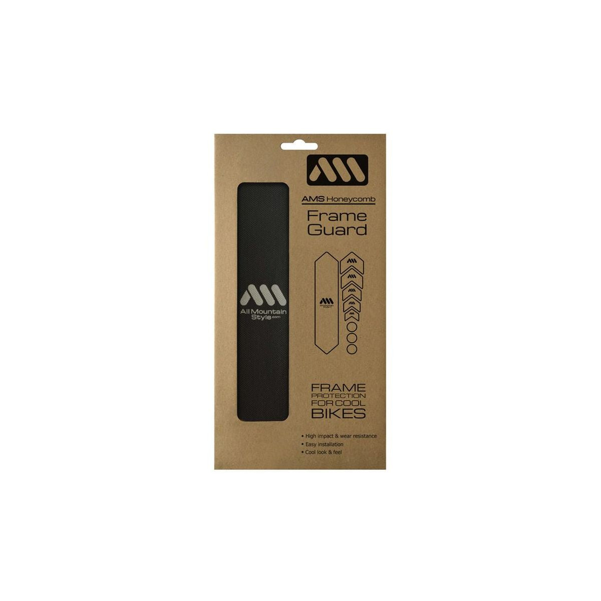 ALL MOUNTAIN STYLE FRAME GUARD BLACK/SILVER STANDARD