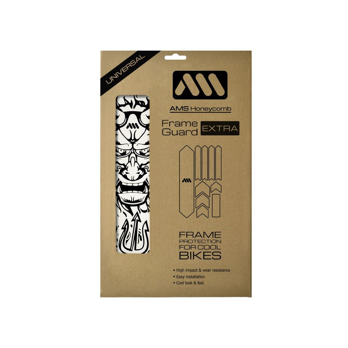 ALL MOUNTAIN STYLE FRAME GUARD BLACK/DEVIL EXTRA