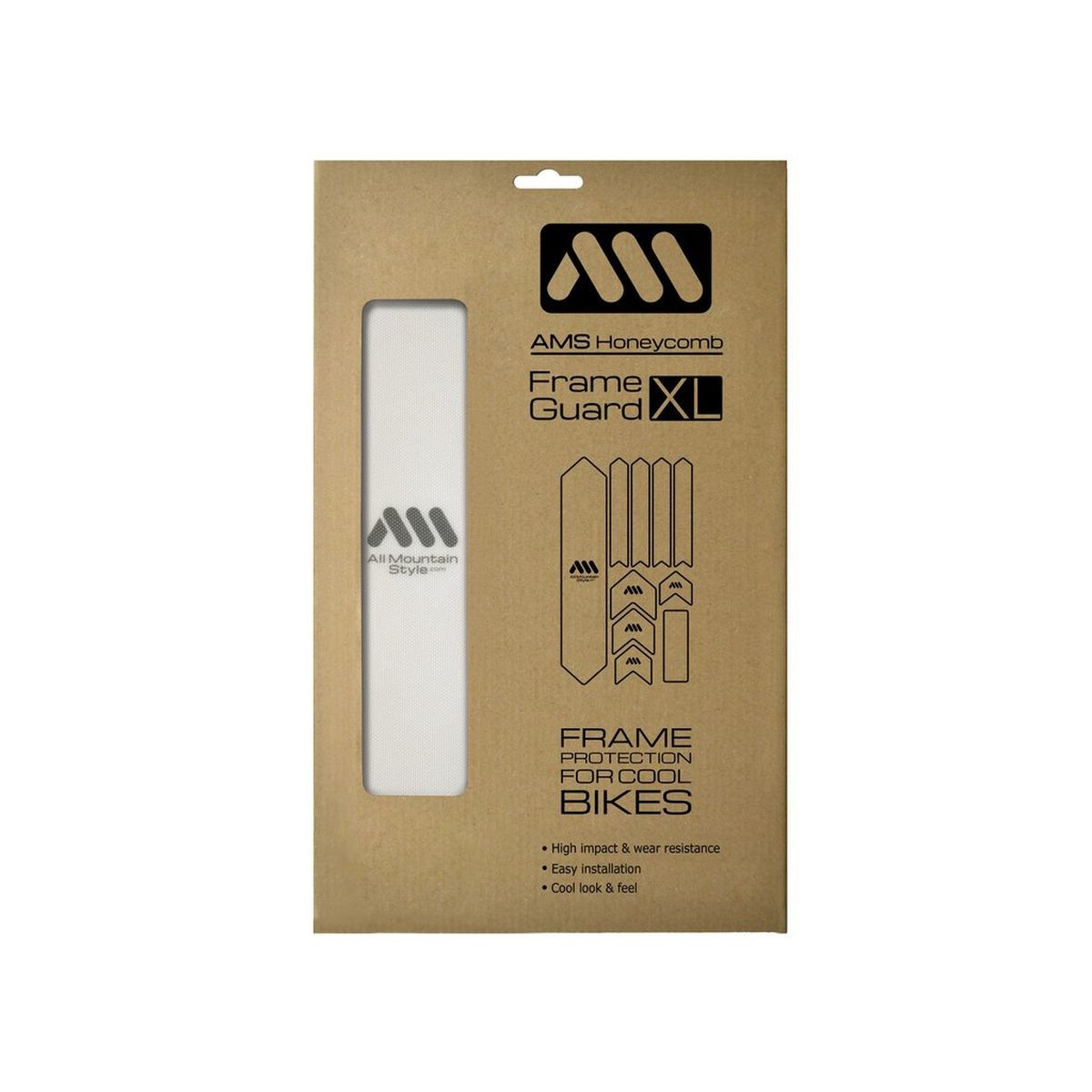 ALL MOUNTAIN STYLE FRAME GUARD CLEAR/SILVER EXTRA