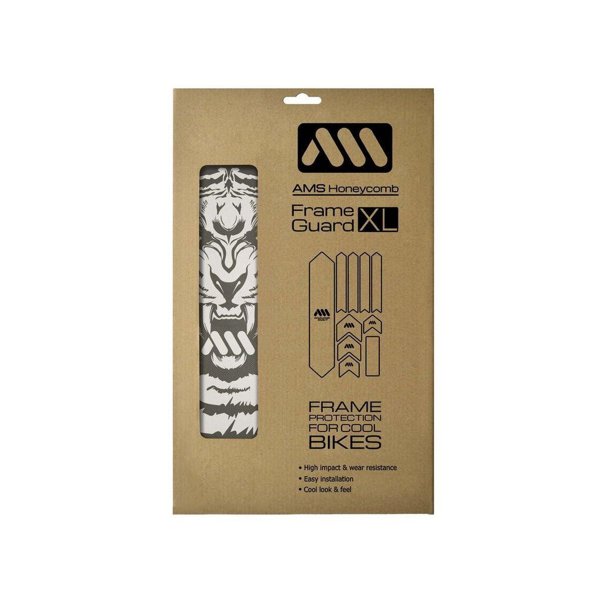 ALL MOUNTAIN STYLE FRAME GUARD CLEAR/TIGER EXTRA