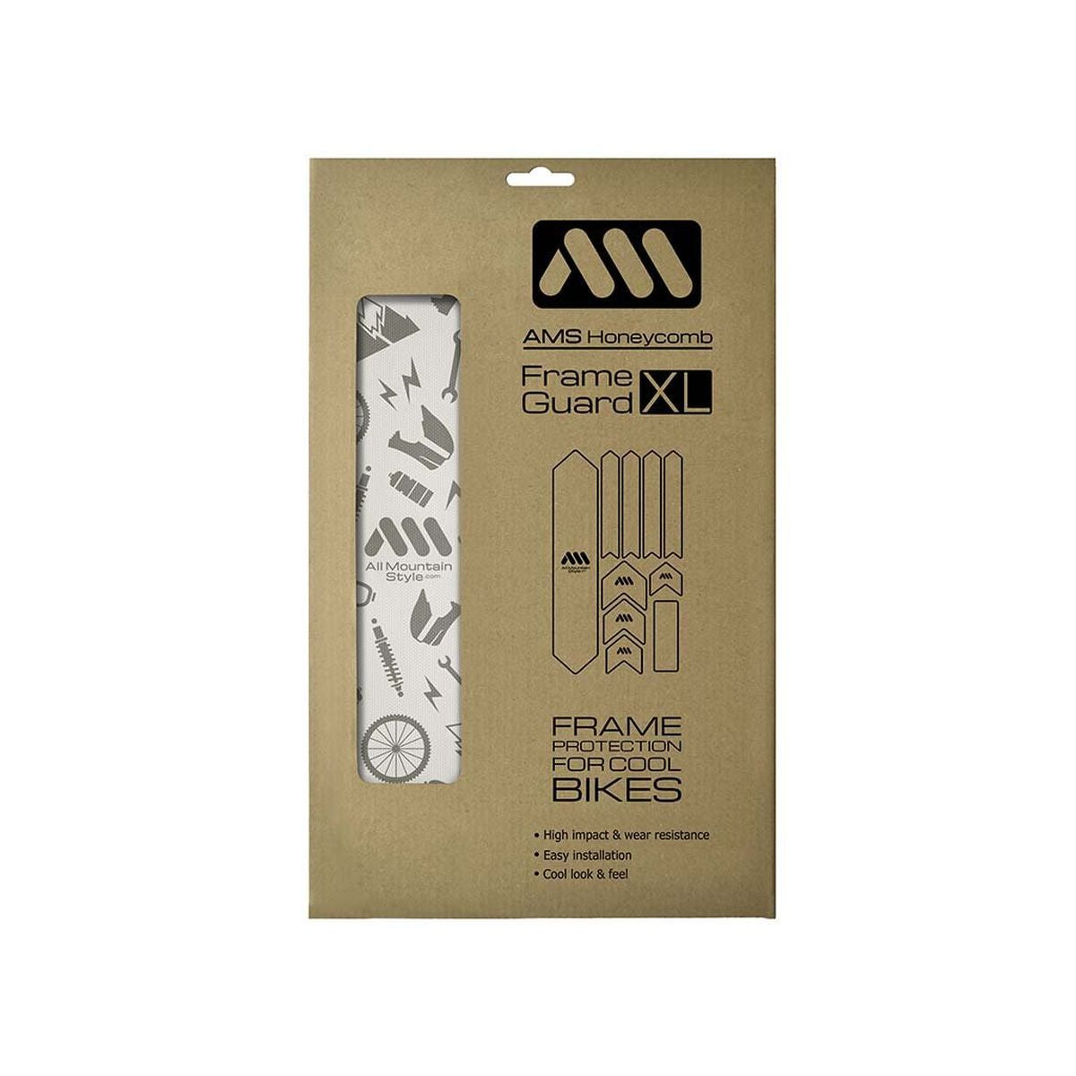 ALL MOUNTAIN STYLE FRAME GUARD JOYRIDE/GREY EXTRA
