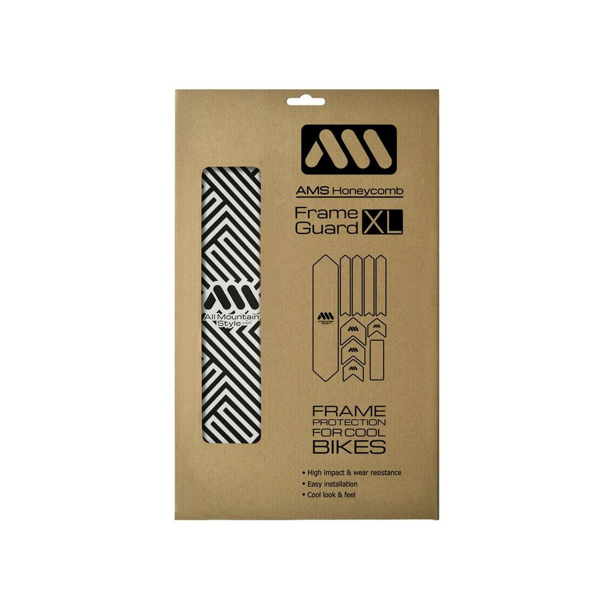 ALL MOUNTAIN STYLE FRAME GUARD MAZE/BLACK EXTRA