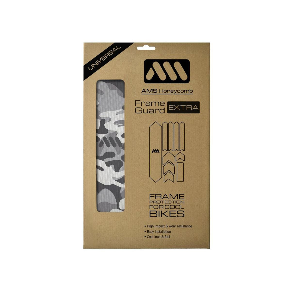 ALL MOUNTAIN STYLE FRAME GUARD WHITE/CAMO EXTRA